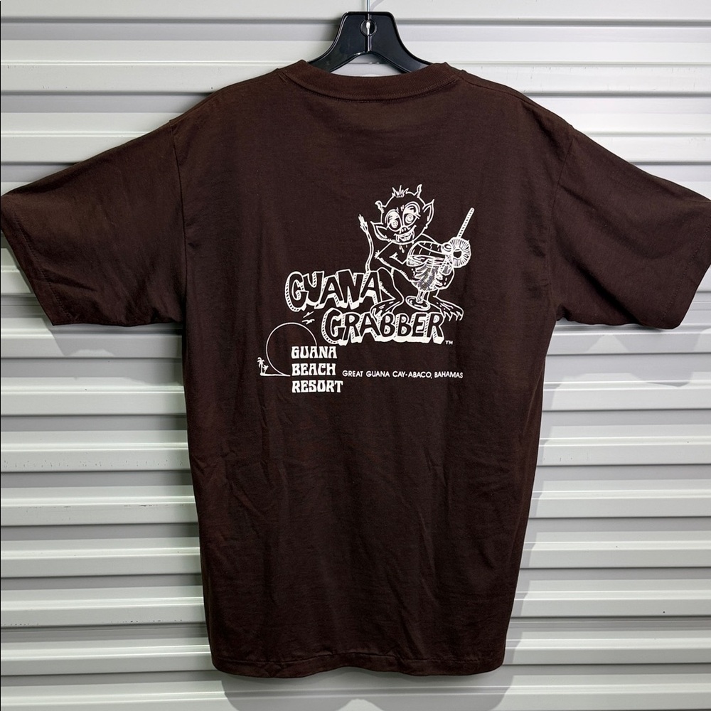 Vintage Sportswear Tag Brown T-Shirt L